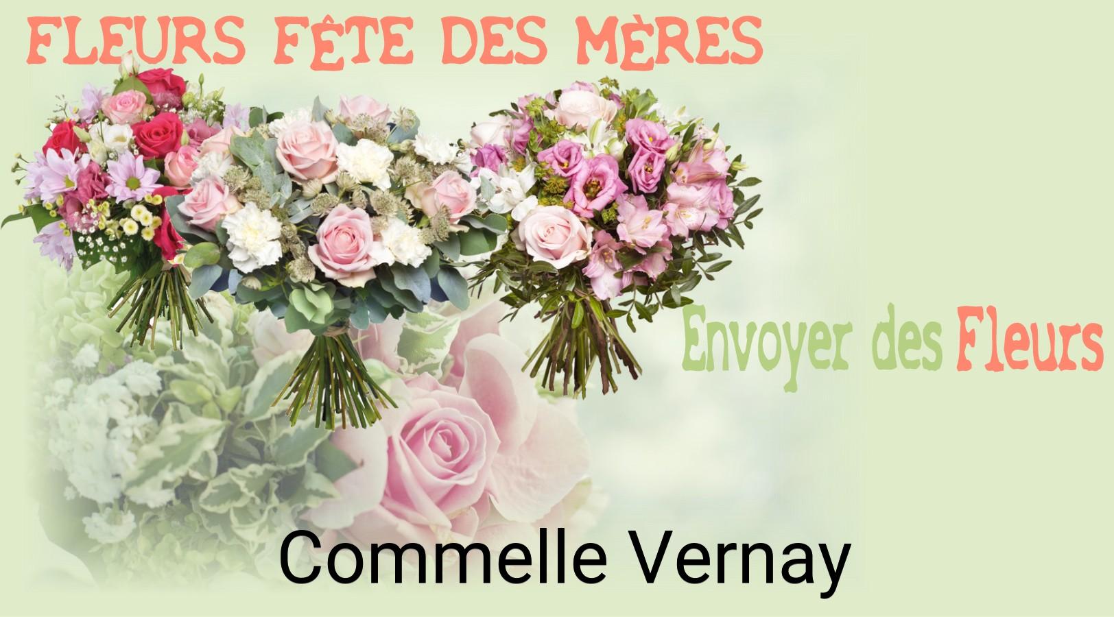 Bouquet de Fête des Mères livré à Commelle-Vernay