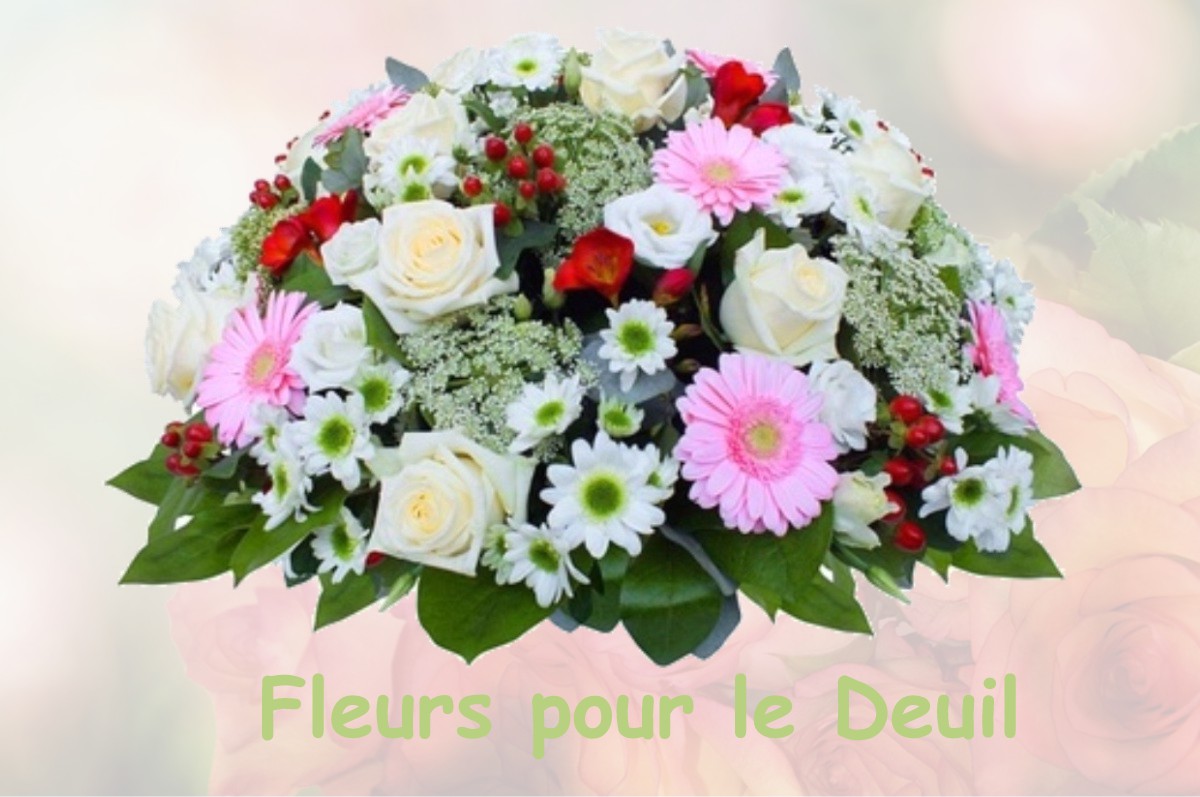 fleurs deuil COMMELLE-VERNAY